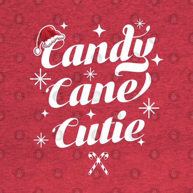 Candy Cane Cutie - Funny Christmas Candy Cane Snowflake Xmas by OrangeMonkeyArt